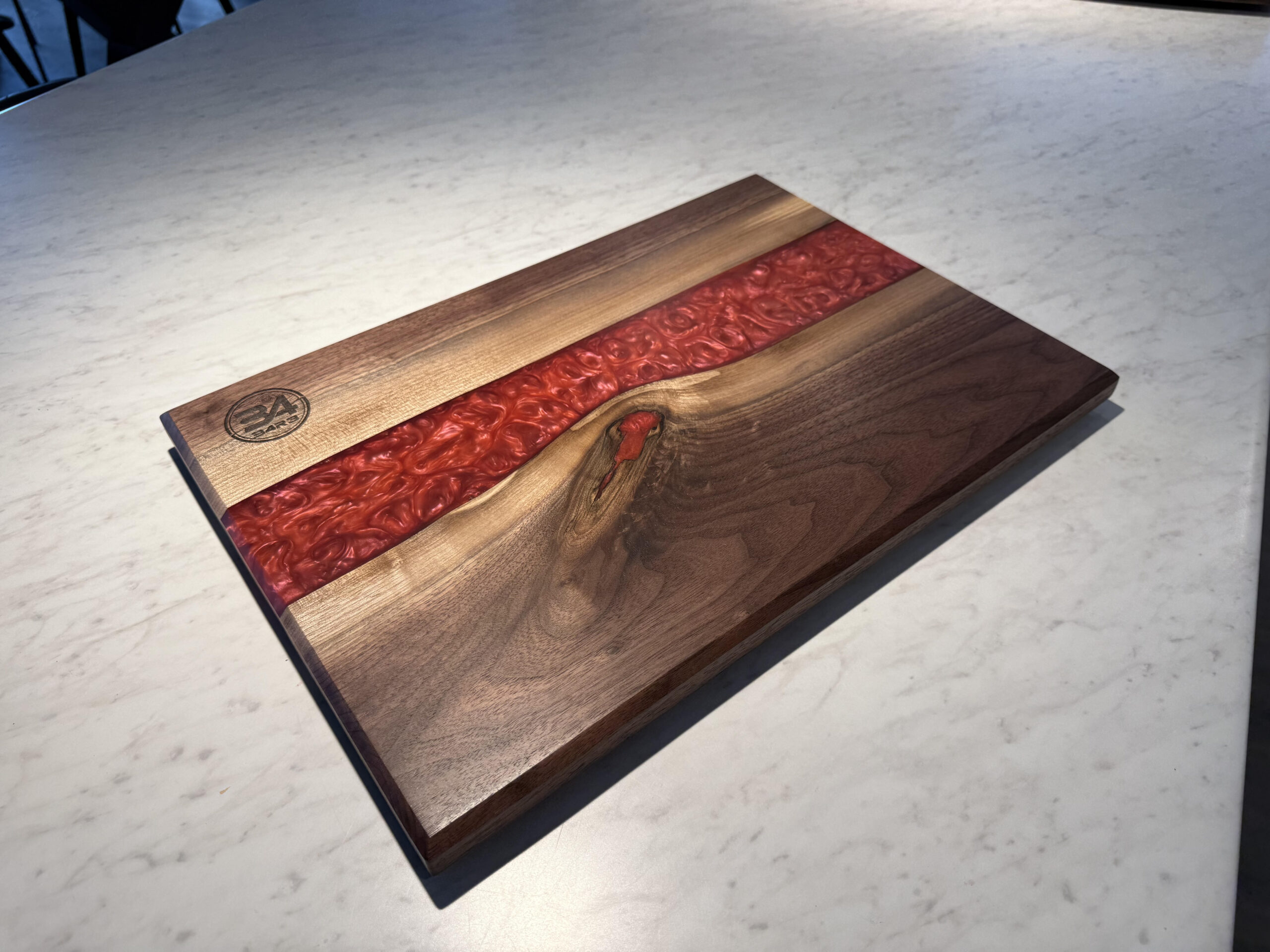 Planche de présentation Rose B4R3, vue en angle